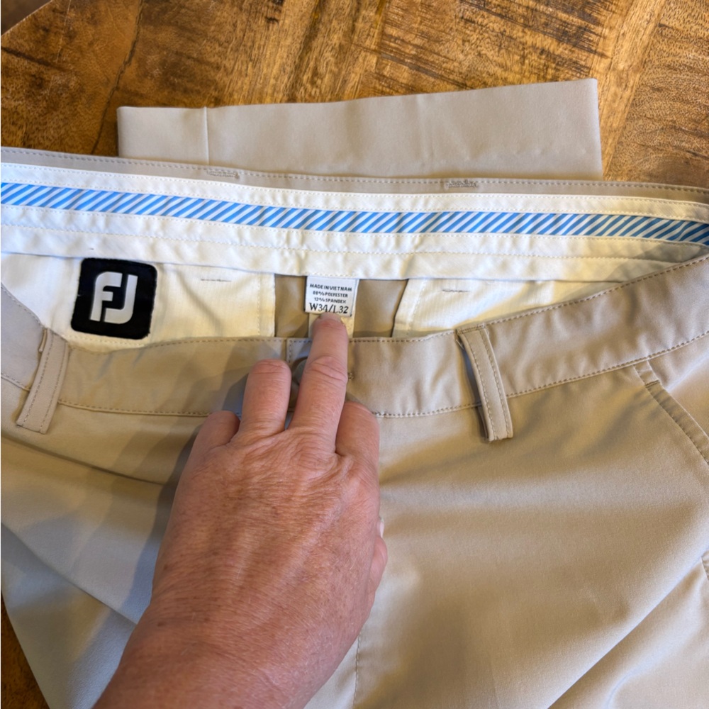Footjoy khaki pants! EUC!